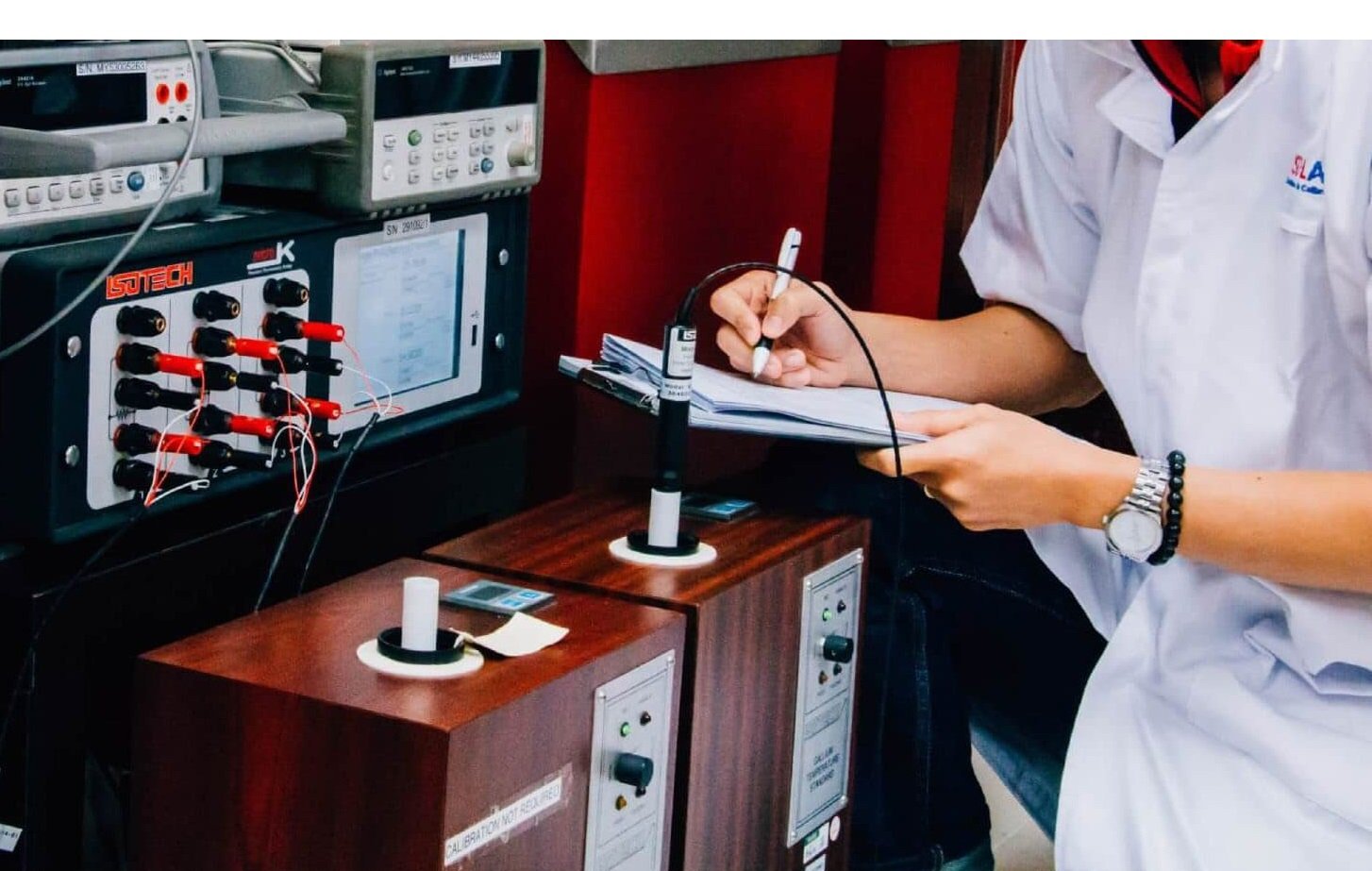 Isotech Gallium Cells in laboratory use